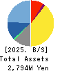 Voltage Incorporation Balance Sheet 2025年6月期