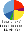 gremz,Inc. Balance Sheet 2021年Mar期 gremz,Inc. Balance Sheet 2021年3月期