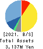 Innovation Inc. Balance Sheet 2021年3月期