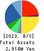 HYUGA PRIMARY CARE Co.,Ltd. Balance Sheet 2023年Mar期 HYUGA PRIMARY CARE Co.,Ltd. Balance Sheet 2023年3月期