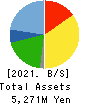 VIS co.ltd. Balance Sheet 2021年3月期