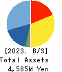 Japaniace Co.,Ltd. Balance Sheet 2023年Nov期 Japaniace Co.,Ltd. Balance Sheet 2023年11月期