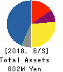 ARTGREEN.CO.,LTD. Balance Sheet 2018年Oct期 ARTGREEN.CO.,LTD. Balance Sheet 2018年10月期