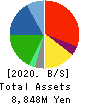 Miahelsa Holdings Corporation Balance Sheet 2020年3月期