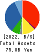 GEOLIVE Group Corporation Balance Sheet 2022年3月期