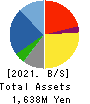 TB GROUP INC. Balance Sheet 2021年3月期