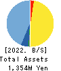 AI,Inc. Balance Sheet 2022年Mar期 AI,Inc. Balance Sheet 2022年3月期