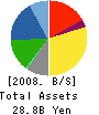 N.I.C.Corporation Balance Sheet 2008年3月期