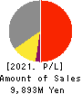 IWABUCHI CORPORATION Profit and Loss Account 2021年3月期
