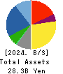 CROSS PLUS INC. Balance Sheet 2024年1月期