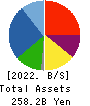 Japan Display Inc. Balance Sheet 2022年Mar期 Japan Display Inc. Balance Sheet 2022年3月期