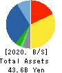 TAKEBISHI CORPORATION Balance Sheet 2020年3月期