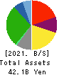 YAMANAKA CO.,LTD. Balance Sheet 2021年3月期
