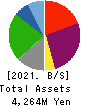 Ikka Holdings Co.,Ltd. Balance Sheet 2021年Mar期 Ikka Holdings Co.,Ltd. Balance Sheet 2021年3月期