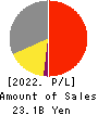 RKB MAINICHI HOLDINGS CORPORATION Profit and Loss Account 2022年3月期