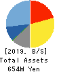 J ESCOM HOLDINGS,INC. Balance Sheet 2019年Mar期 J ESCOM HOLDINGS,INC. Balance Sheet 2019年3月期