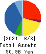 NIHON DENKEI CO.,LTD Balance Sheet 2021年3月期