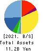 SYSTEM RESEARCH CO.,LTD. Balance Sheet 2021年Mar期 SYSTEM RESEARCH CO.,LTD. Balance Sheet 2021年3月期