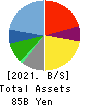 Sanrio Company,Ltd. Balance Sheet 2021年Mar期 Sanrio Company,Ltd. Balance Sheet 2021年3月期