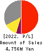 OXIDE Corporation Profit and Loss Account 2022年2月期