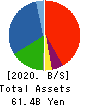 UMC Electronics Co.,Ltd. Balance Sheet 2020年Mar期 UMC Electronics Co.,Ltd. Balance Sheet 2020年3月期