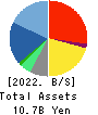 UUUM Co.,Ltd. Balance Sheet 2022年5月期