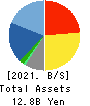 Japan System Techniques Co.,Ltd. Balance Sheet 2021年Mar期 Japan System Techniques Co.,Ltd. Balance Sheet 2021年3月期