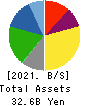 NISSIN SHOJI CO.,LTD. Balance Sheet 2021年Mar期 NISSIN SHOJI CO.,LTD. Balance Sheet 2021年3月期