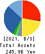 YAMAZEN CORPORATION Balance Sheet 2021年3月期