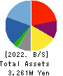 Rococo Co.Ltd. Balance Sheet 2022年12月期