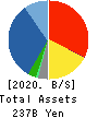 YUASA TRADING CO.,LTD. Balance Sheet 2020年3月期