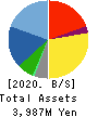 MURAKI CORPORATION Balance Sheet 2020年3月期