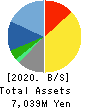 RAKUS Co.,Ltd. Balance Sheet 2020年Mar期 RAKUS Co.,Ltd. Balance Sheet 2020年3月期