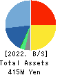AVILEN Inc. Balance Sheet 2022年12月期