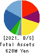 Fusion Co.,Ltd. Balance Sheet 2021年2月期