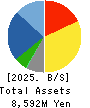 DAIWA CYCLE CO.,LTD. Balance Sheet 2025年Jan期 DAIWA CYCLE CO.,LTD. Balance Sheet 2025年1月期