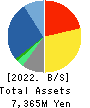 CROSS CAT CO.,LTD. Balance Sheet 2022年Mar期 CROSS CAT CO.,LTD. Balance Sheet 2022年3月期