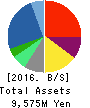 PIXEL COMPANYZ INC. Balance Sheet 2016年Dec期 PIXEL COMPANYZ INC. Balance Sheet 2016年12月期