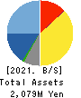 Appirits Inc. Balance Sheet 2021年1月期