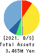 Double Standard Inc. Balance Sheet 2021年3月期