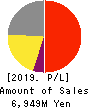 ZAOH COMPANY,LTD. Profit and Loss Account 2019年3月期