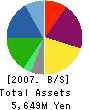 Artist House Holdings,Inc. Balance Sheet 2007年5月期