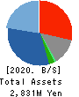gooddays holdings,Inc. Balance Sheet 2020年Mar期 gooddays holdings,Inc. Balance Sheet 2020年3月期