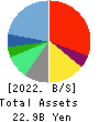 CHIMNEY CO.,LTD. Balance Sheet 2022年Mar期 CHIMNEY CO.,LTD. Balance Sheet 2022年3月期