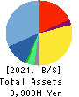 SYS Holdings Co.,Ltd. Balance Sheet 2021年7月期