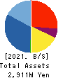 INTRANCE CO.,LTD. Balance Sheet 2021年3月期
