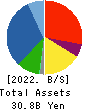S.ISHIMITSU&CO.,LTD. Balance Sheet 2022年3月期