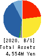 G Three Holdings CORPORATION Balance Sheet 2020年Aug期 G Three Holdings CORPORATION Balance Sheet 2020年8月期