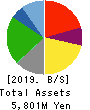 TAYA Co.,Ltd. Balance Sheet 2019年3月期