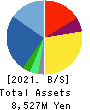 BRUNO, Inc. Balance Sheet 2021年6月期
